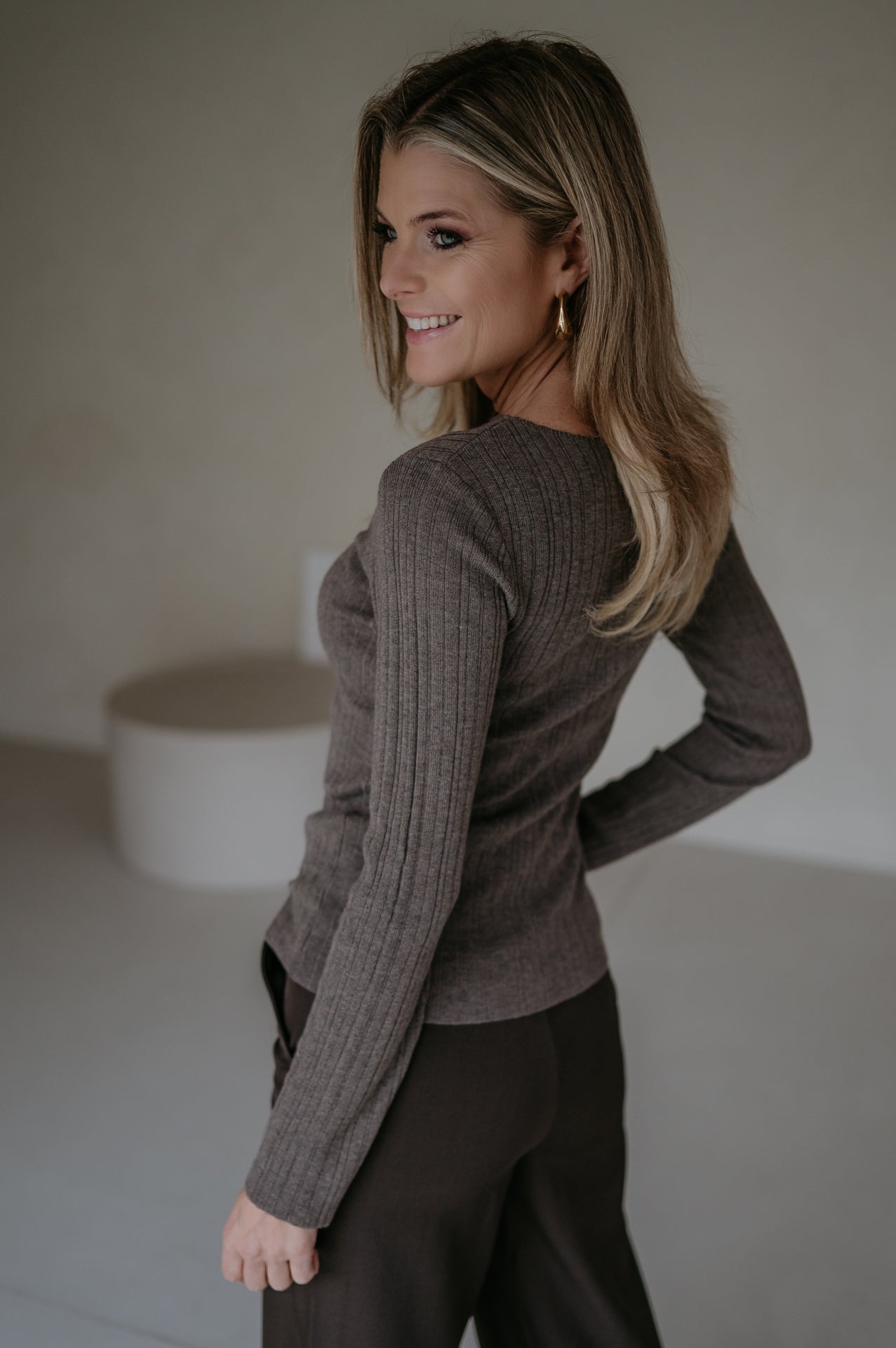 Olezzo longsleeve I Mokka - Wild Souls by JV® - Knits