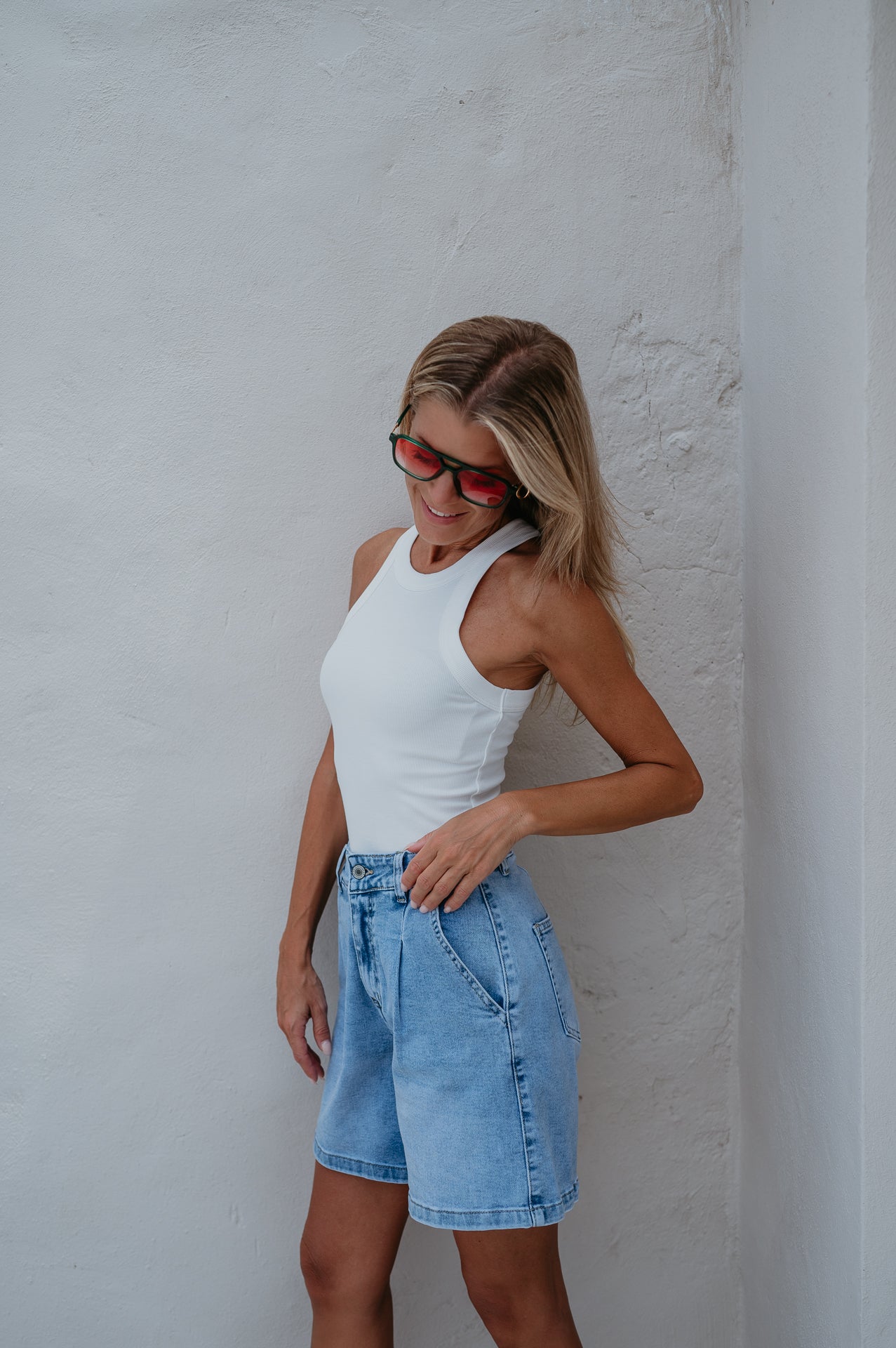 Ombra top I White - Wild Souls by JV® - Tops