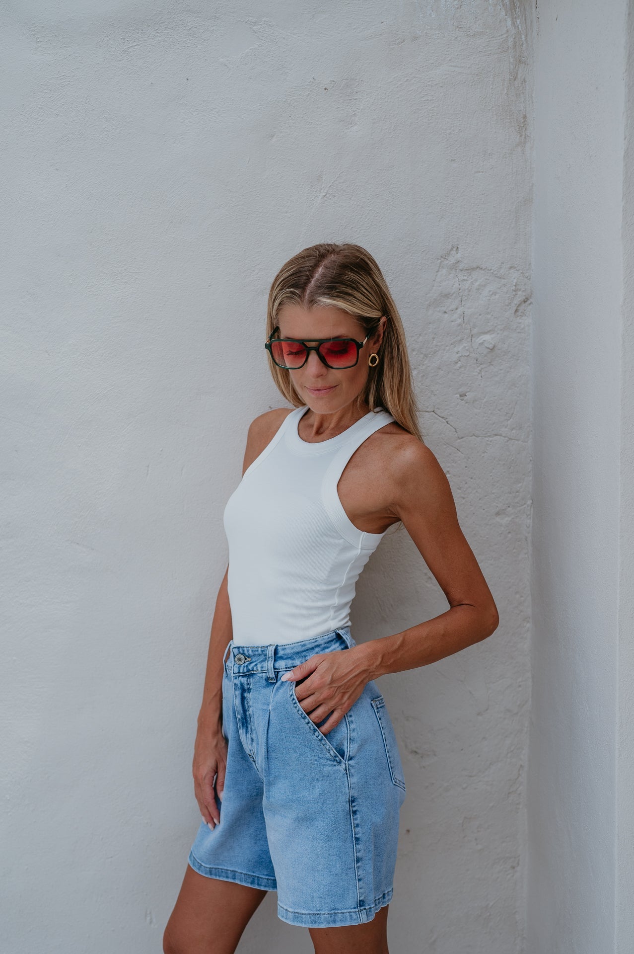 Ombra top I White - Wild Souls by JV® - Tops