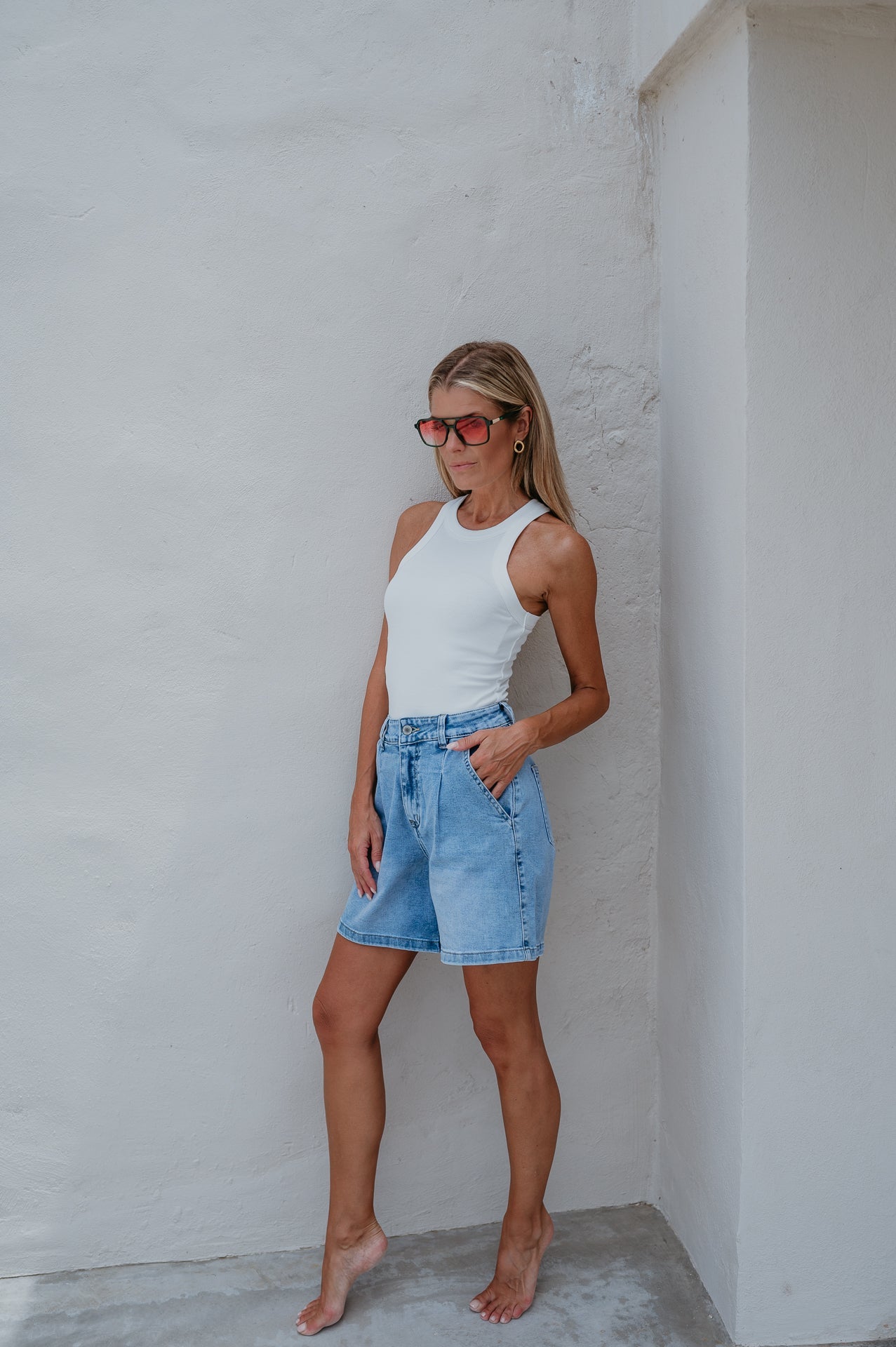 Ombra top I White - Wild Souls by JV® - Tops