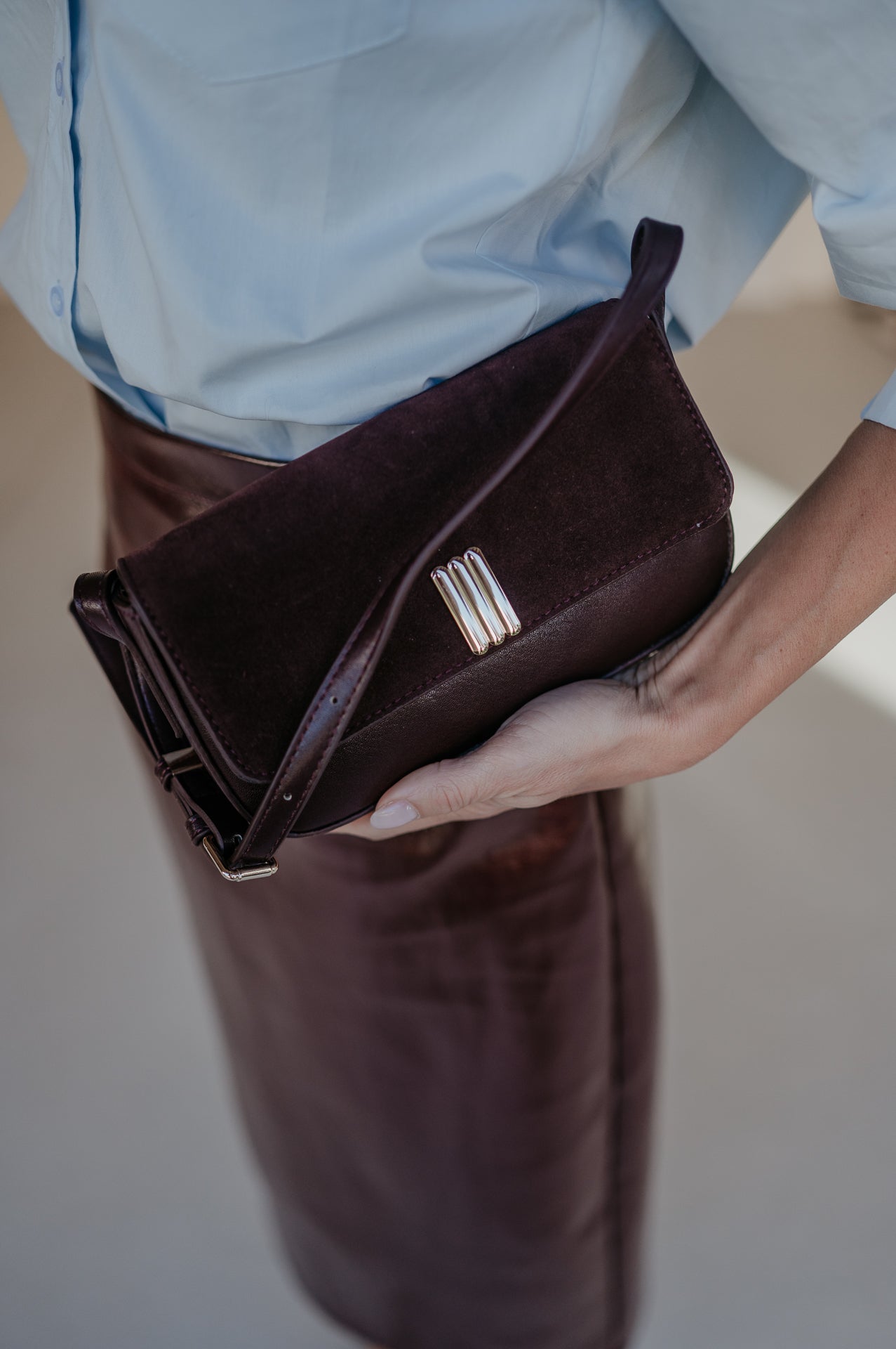 Ondiva handbag I Burgundy - Wild Souls by JV® - Handbags