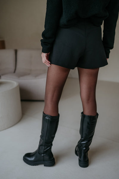 Ondulato skort I Black - Wild Souls by JV® - Skorts