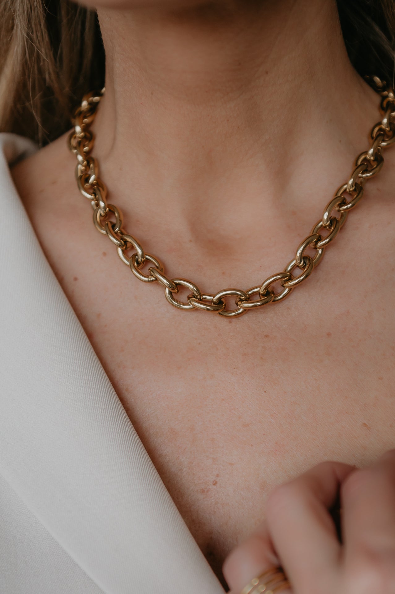 Opone necklace I Gold - Wild Souls by JV® - Necklaces