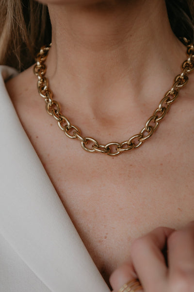 Opone necklace I Gold - Wild Souls by JV® - Necklaces