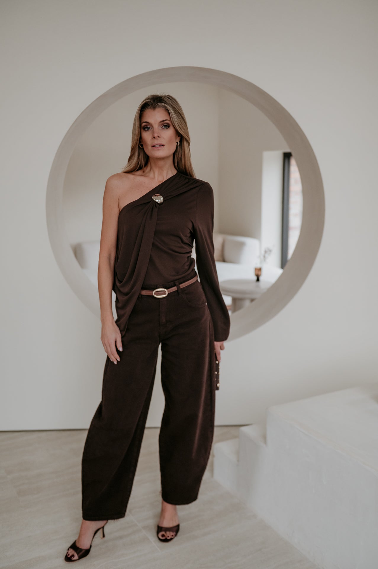 Ordali top I Chocolate Brown - Wild Souls by JV® - Tops