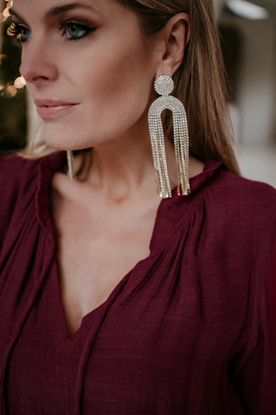 Ordea earrings I Gold - Wild Souls by JV® - Earrings