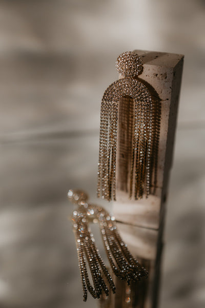 Ordea earrings I Gold - Wild Souls by JV® - Earrings