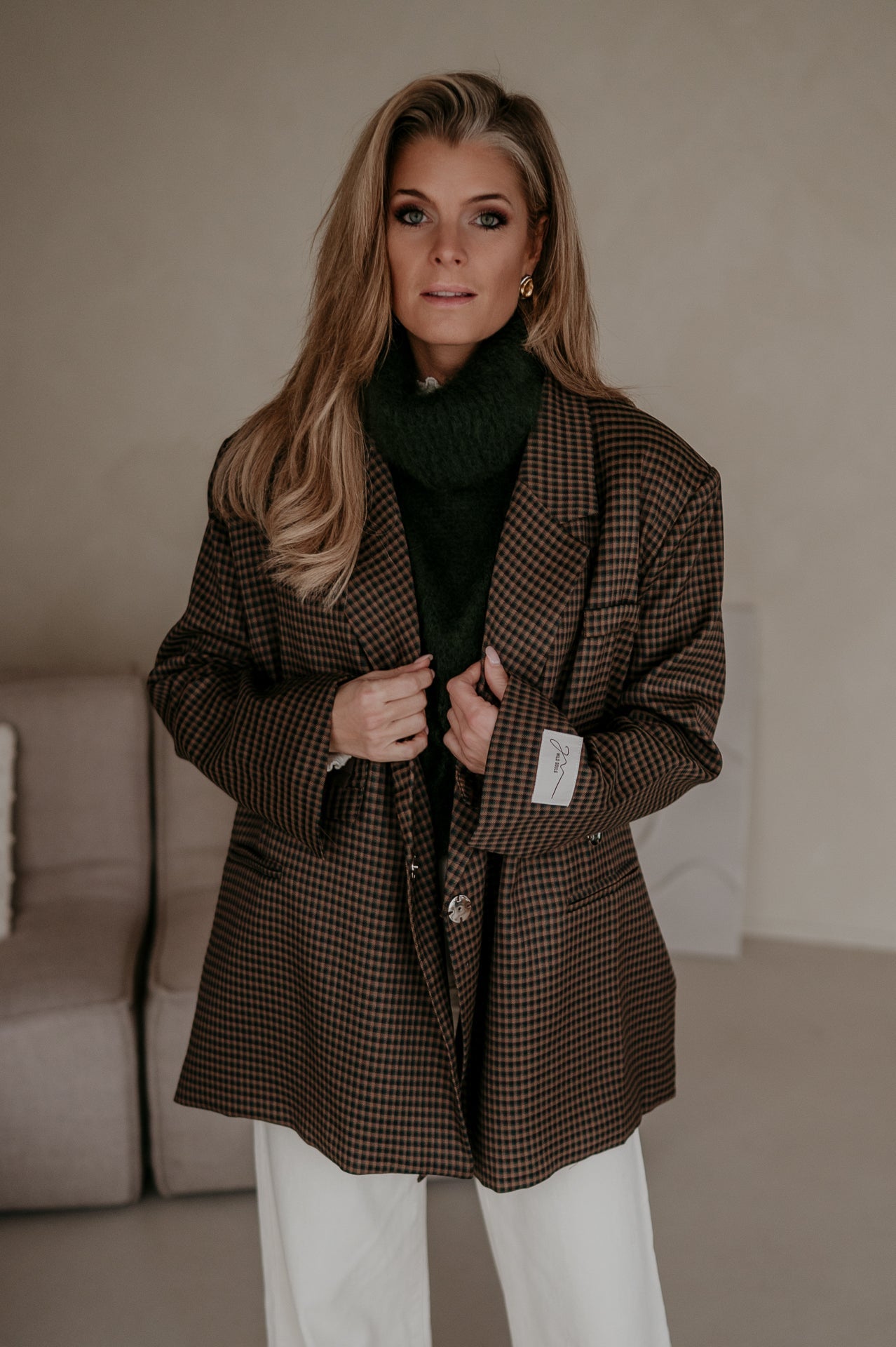 Orgeni blazer I Brown - Wild Souls by JV® - Blazers