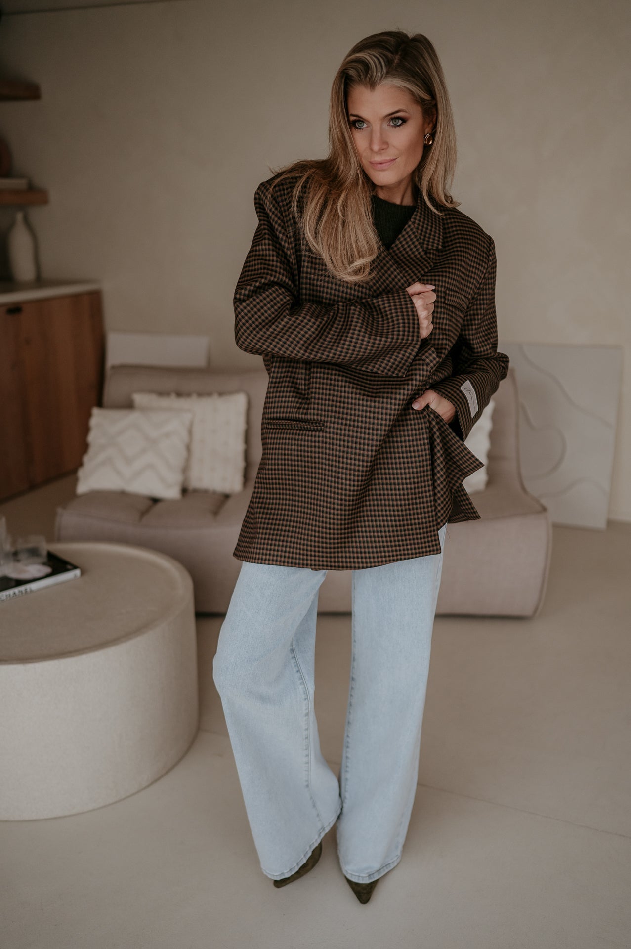 Orgeni blazer I Brown - Wild Souls by JV® - Blazers