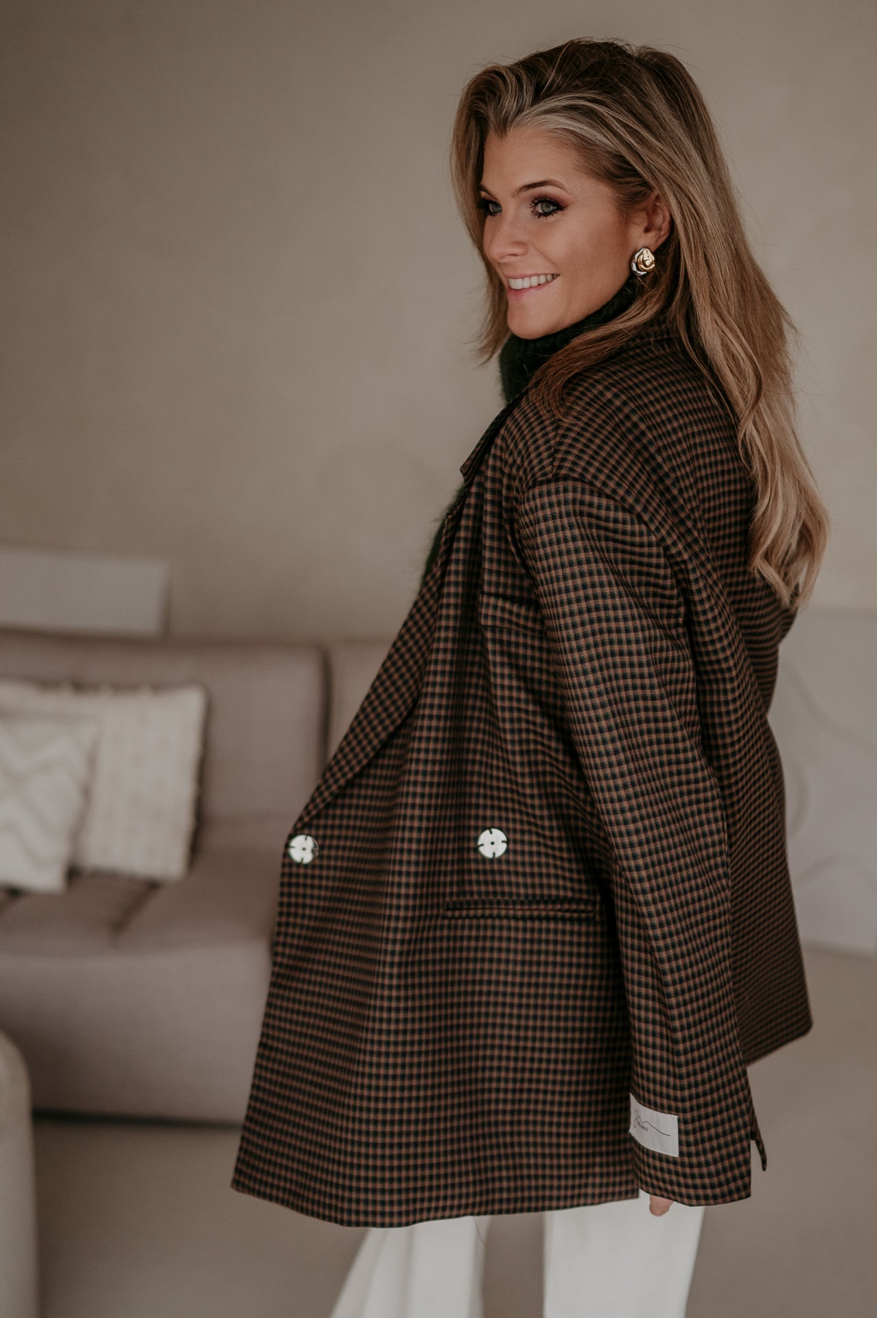 Orgeni blazer I Brown - Wild Souls by JV® - Blazers