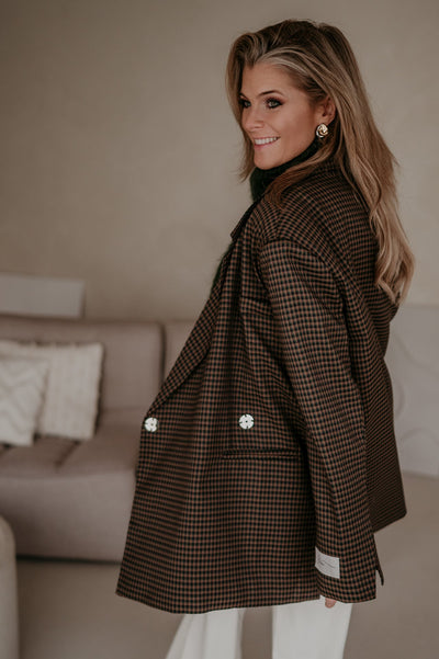 Orgeni blazer I Brown - Wild Souls by JV® - Blazers