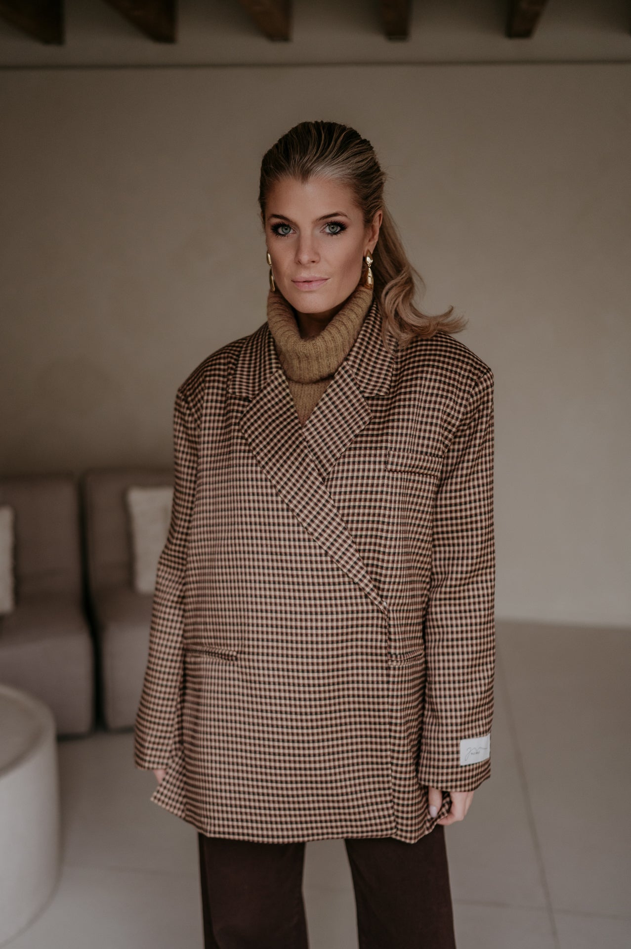 Orgeni blazer I Camel - Wild Souls by JV® - Blazers