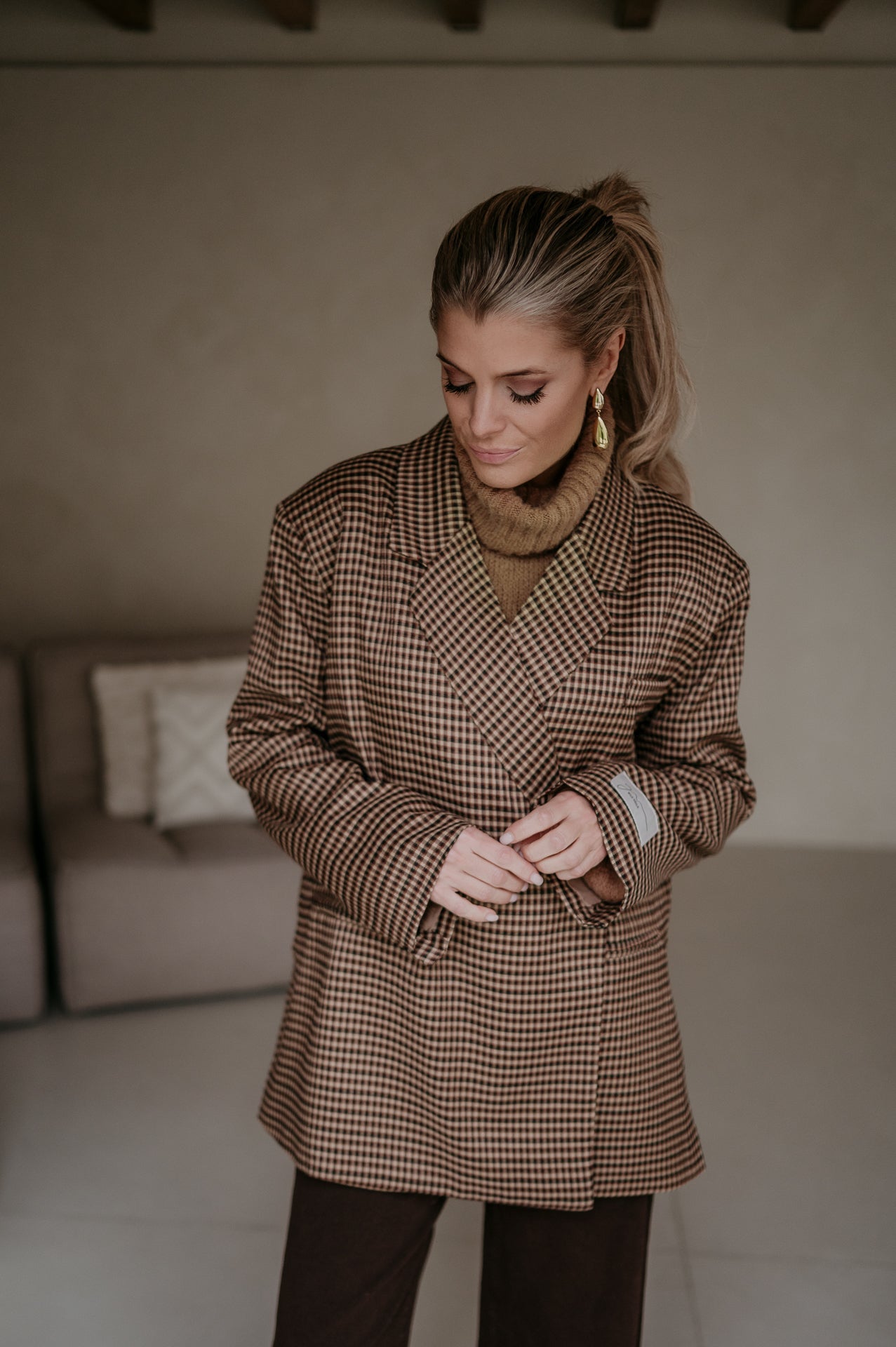 Orgeni blazer I Camel - Wild Souls by JV® - Blazers