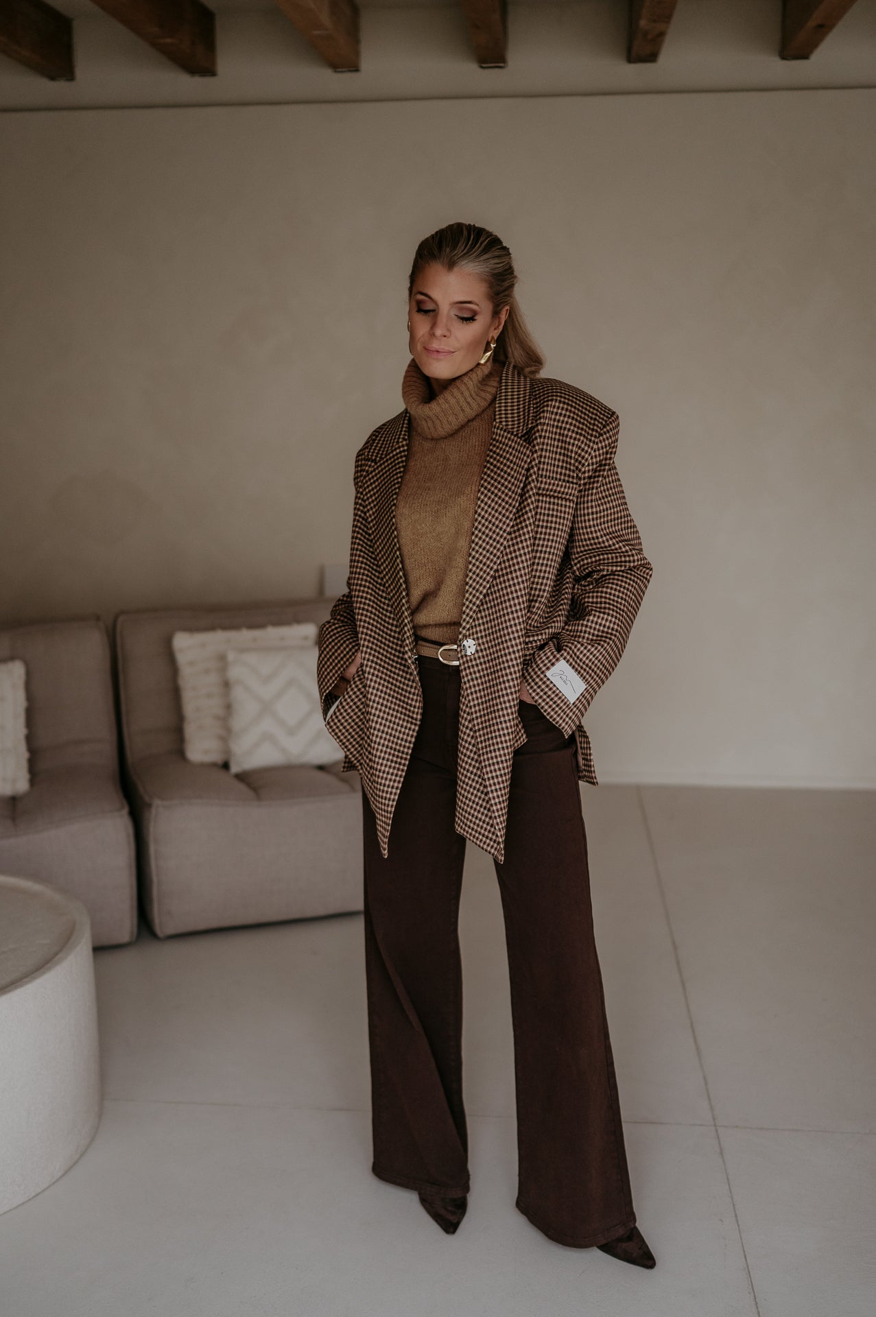 Orgeni blazer I Camel - Wild Souls by JV® - Blazers