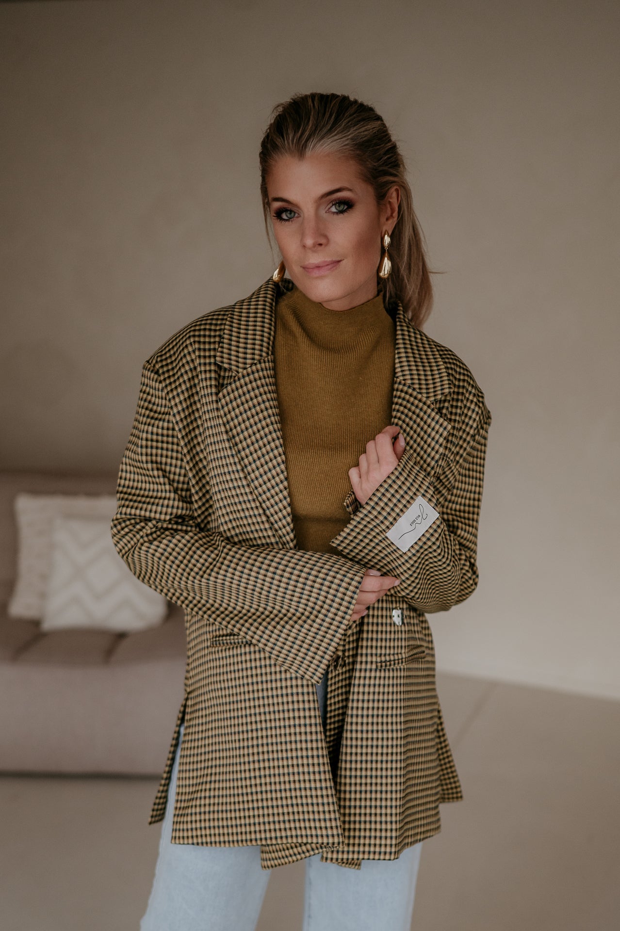 Orgeni blazer I Oker - Wild Souls by JV® - Blazers