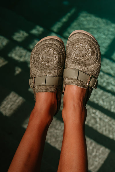 Orlato slippers I Olive - Wild Souls by JV® - Slippers
