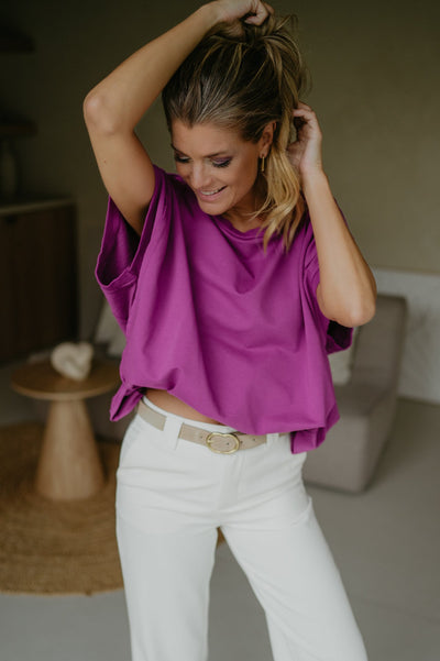 Otre sweater I Purple - Wild Souls by JV® - Sweaters