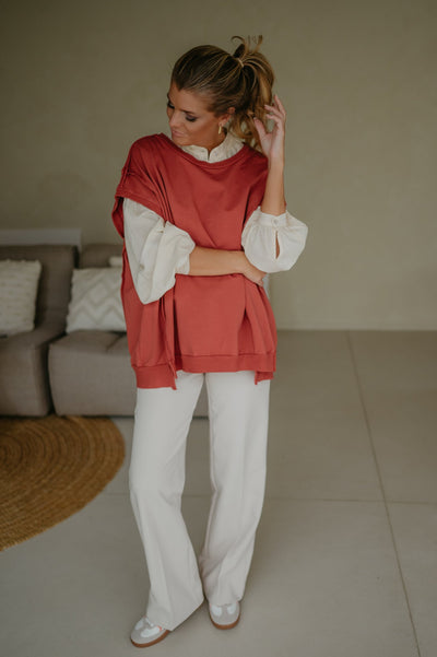 Otre sweater I Terracotta - Wild Souls by JV® - Sweaters