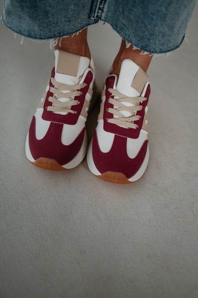 Ottanta sneakers I Bordeaux - Wild Souls by JV® - Sneakers