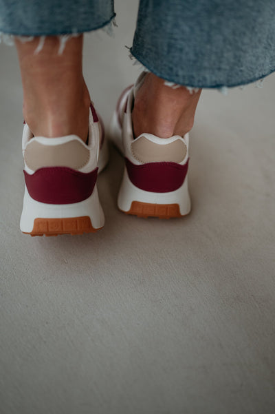 Ottanta sneakers I Bordeaux - Wild Souls by JV® - Sneakers