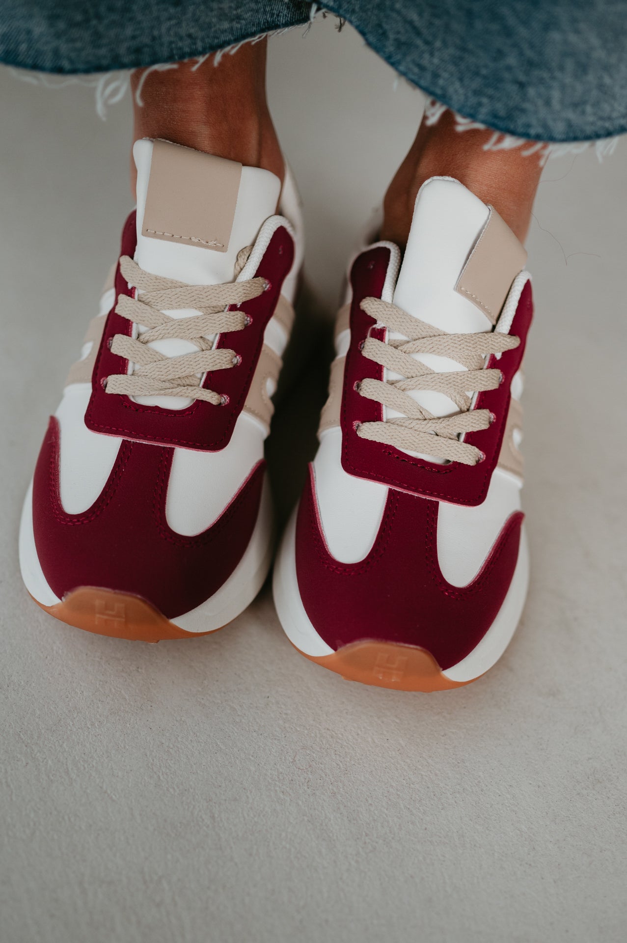 Ottanta sneakers I Bordeaux - Wild Souls by JV® - Sneakers