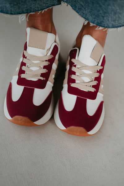 Ottanta sneakers I Bordeaux - Wild Souls by JV® - Sneakers