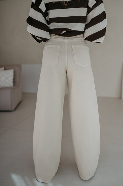 Ottobre jeans I Beige - Wild Souls by JV® - Jeans