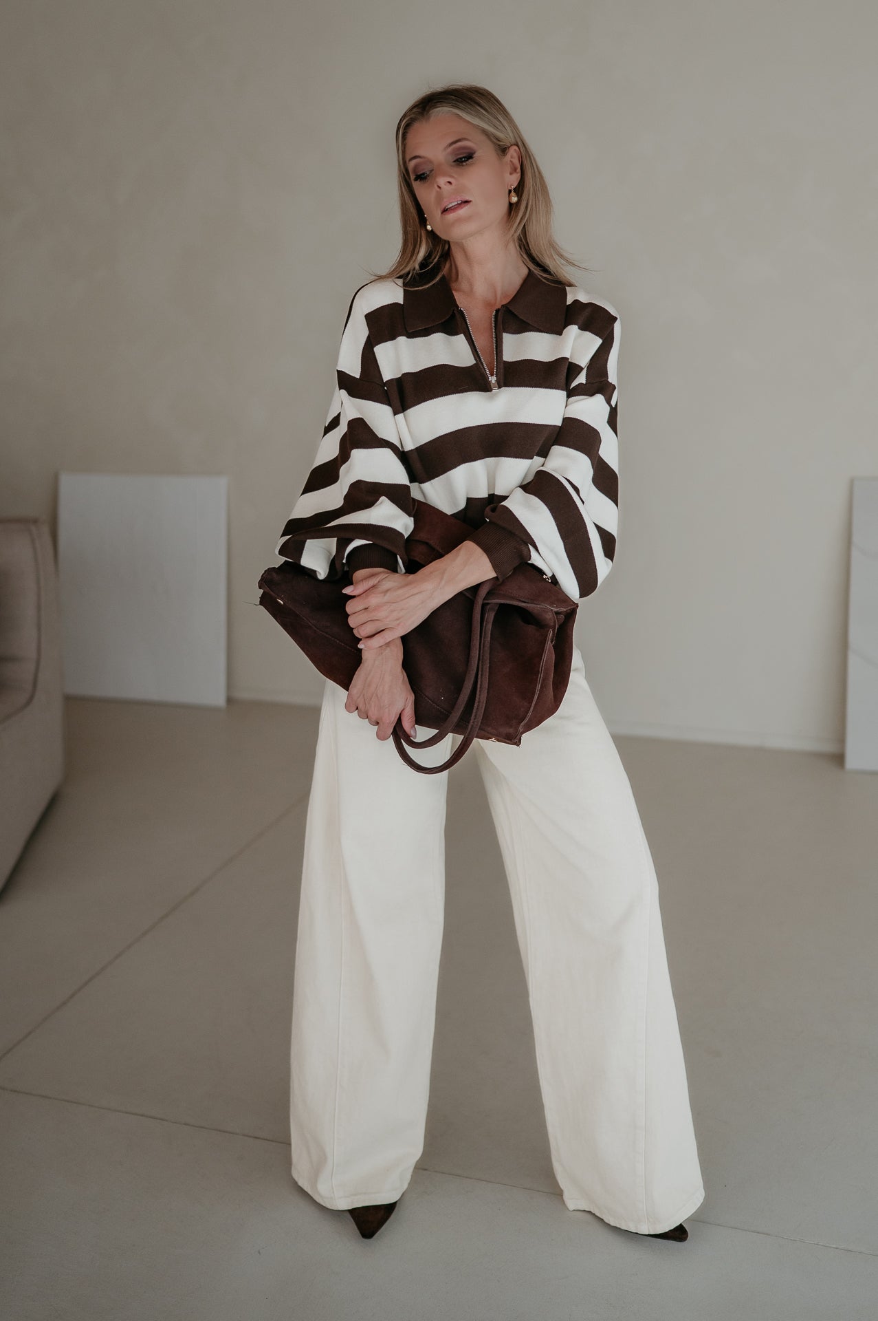 Ottobre jeans I Beige - Wild Souls by JV® - Jeans