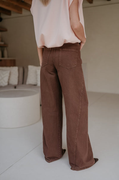 Ottobre jeans I Chocolate Brown - Wild Souls by JV® - Jeans