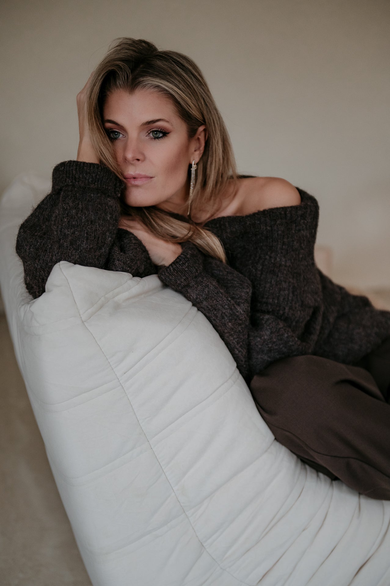 Ovale knit I Chocolate Brown - Wild Souls by JV® - Knits