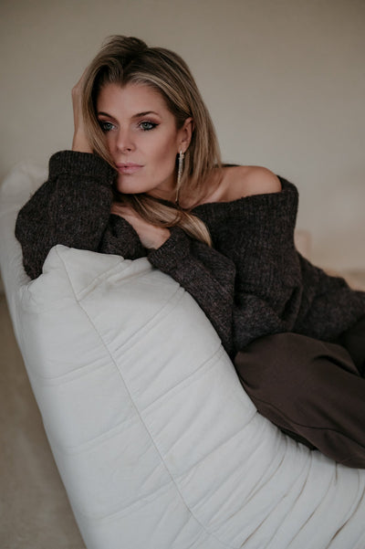 Ovale knit I Chocolate Brown - Wild Souls by JV® - Knits