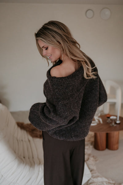 Ovale knit I Chocolate Brown - Wild Souls by JV® - Knits