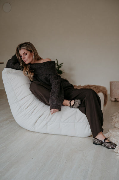 Ovale knit I Chocolate Brown - Wild Souls by JV® - Knits