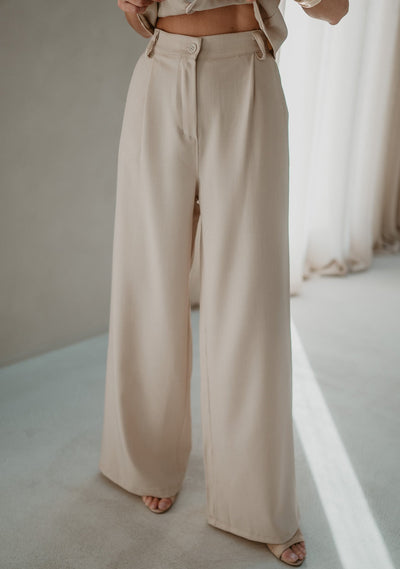 Palazzo set I Beige - Wild Souls by JV® - Sets