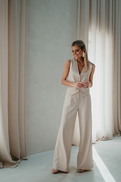 Palazzo set I Beige - Wild Souls by JV® - Sets