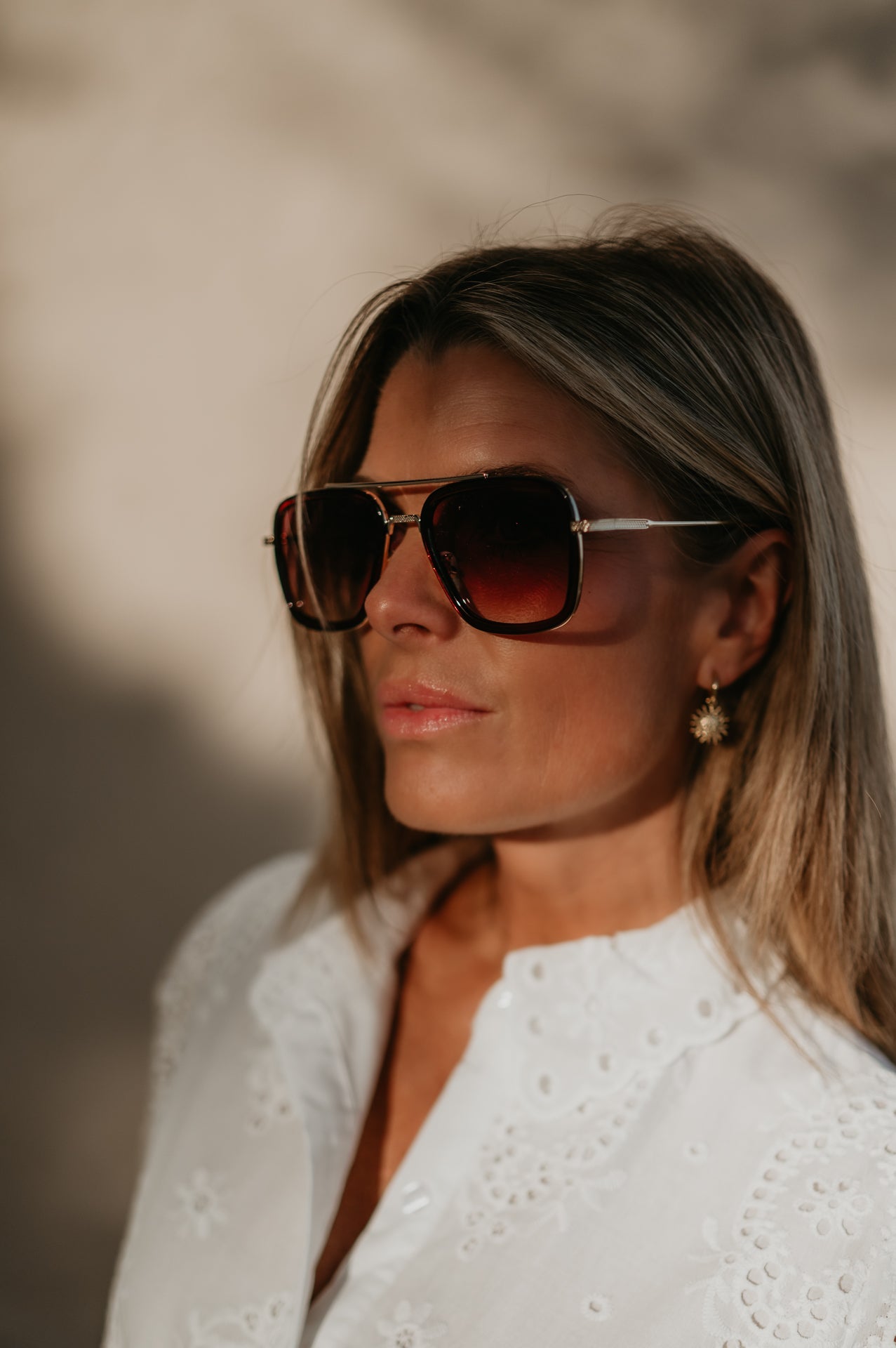 Parla sunglasses I Brown - Wild Souls by JV® - Sunglasses