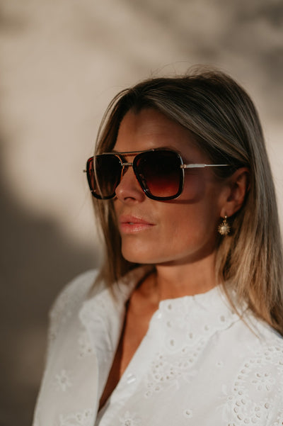 Parla sunglasses I Brown - Wild Souls by JV® - Sunglasses