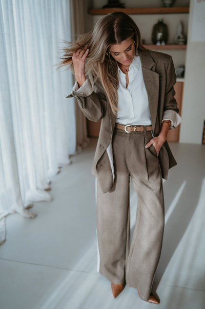 Patente blazer I Brown - Wild Souls by JV® - Blazers