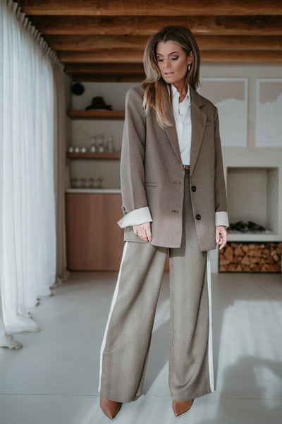 Patente blazer I Brown - Wild Souls by JV® - Blazers