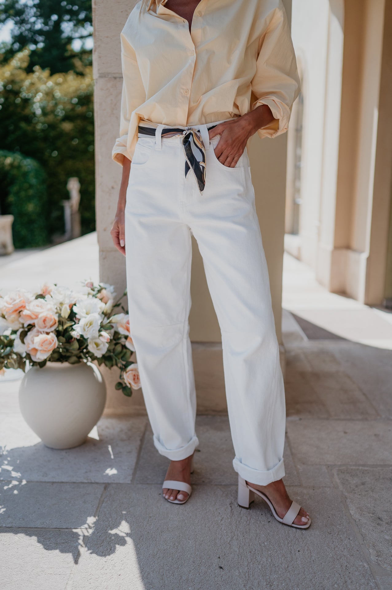 Pendente jeans I White - Wild Souls by JV® - Jeans