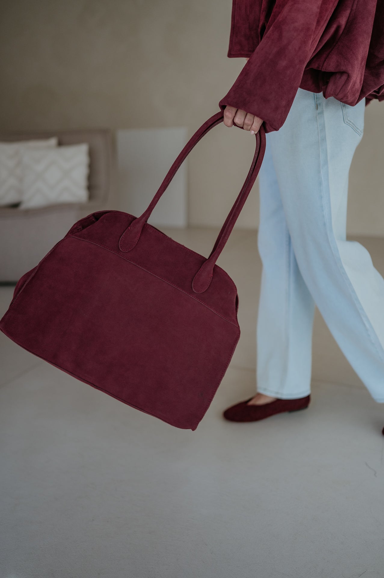 Pergo handbag I Bordeaux - Wild Souls by JV® - Handbags