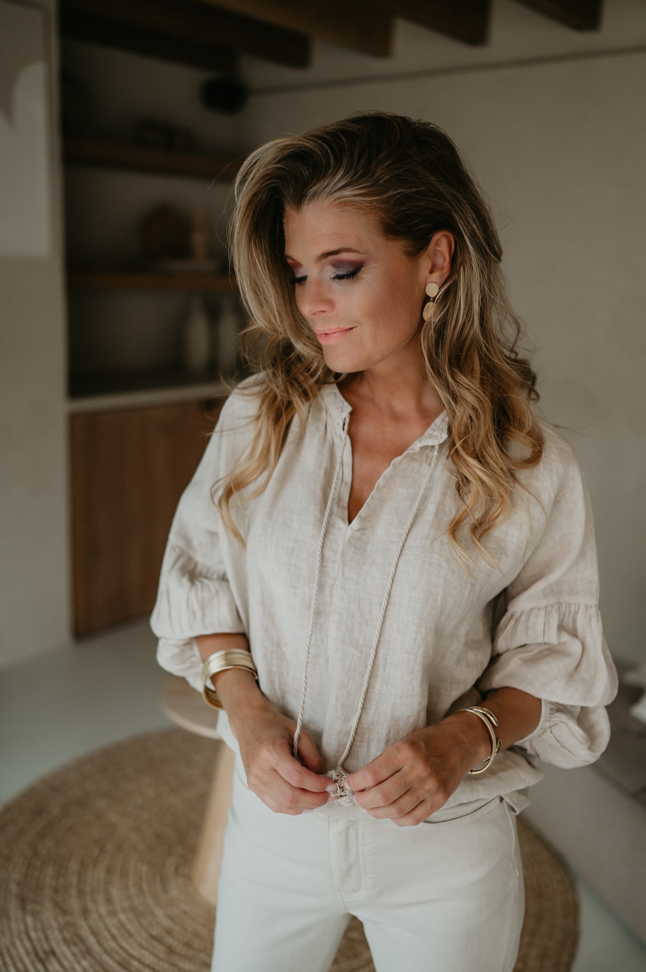 Persino blouse I Beige - Wild Souls by JV® - Blouses