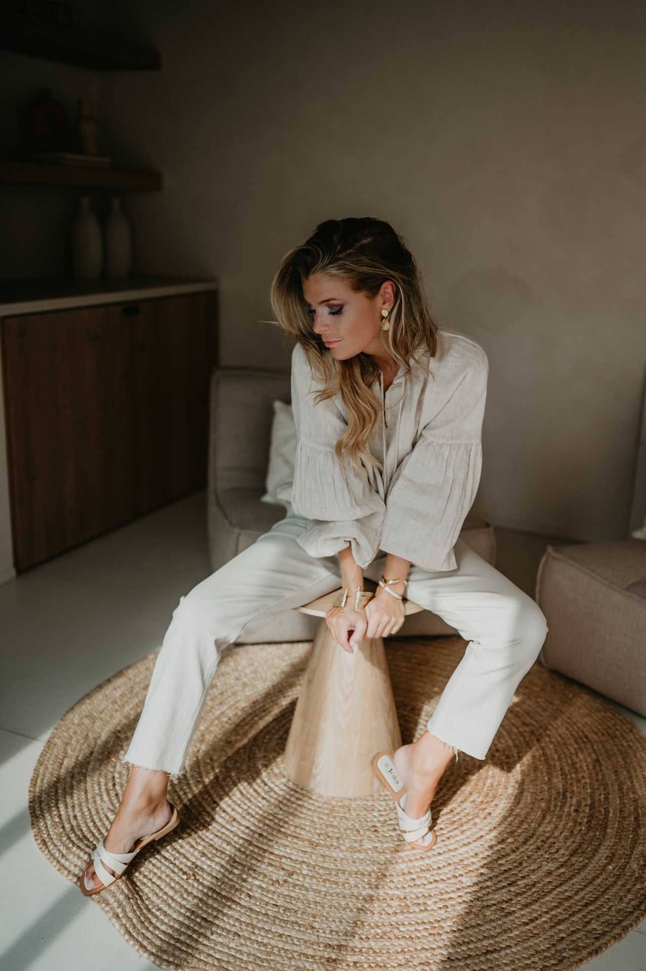 Persino blouse I Beige - Wild Souls by JV® - Blouses