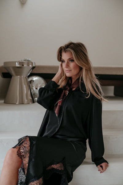 Perudi blouse I Black - Wild Souls by JV® - Blouses