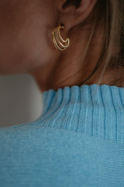 Piaga earrings I Gold - Wild Souls by JV® - Earrings