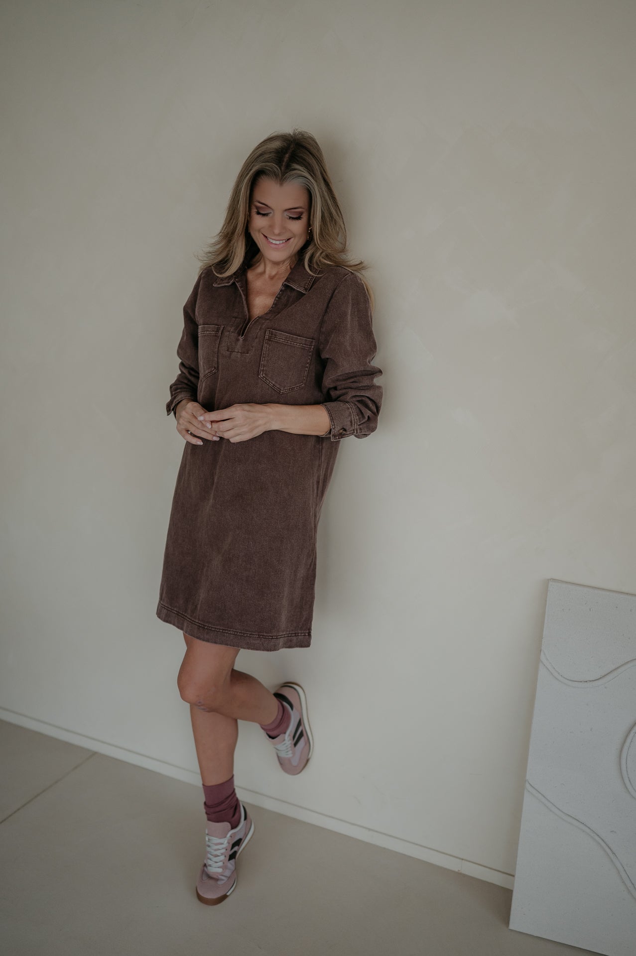 Piagnone dress I Chocolate Brown - Wild Souls by JV® - Dresses