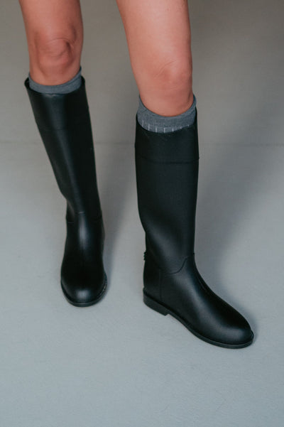 Piango rain boots I Black - Wild Souls by JV® - Rain Boots