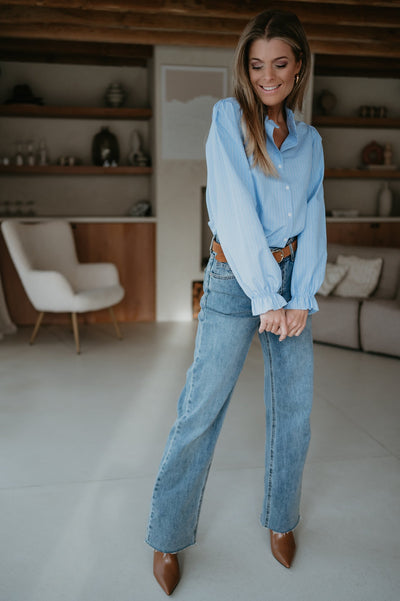 Piccola blouse I Light Blue - Wild Souls by JV® - Blouses