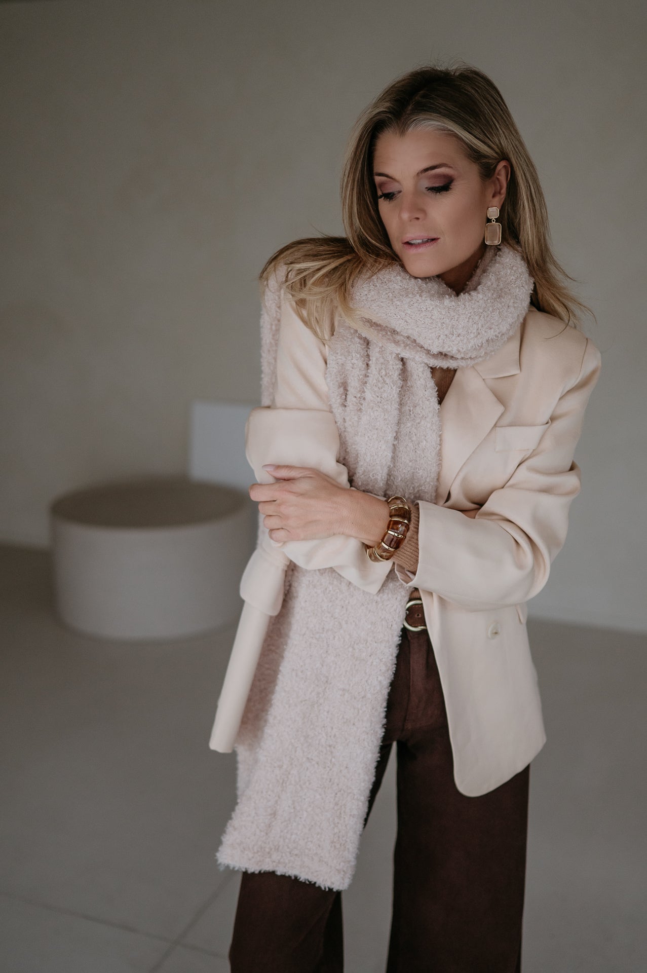 Pigolio scarf I Beige - Wild Souls by JV® - Scarfs