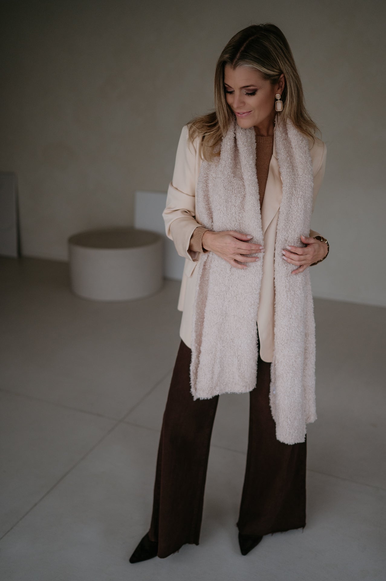 Pigolio scarf I Beige - Wild Souls by JV® - Scarfs